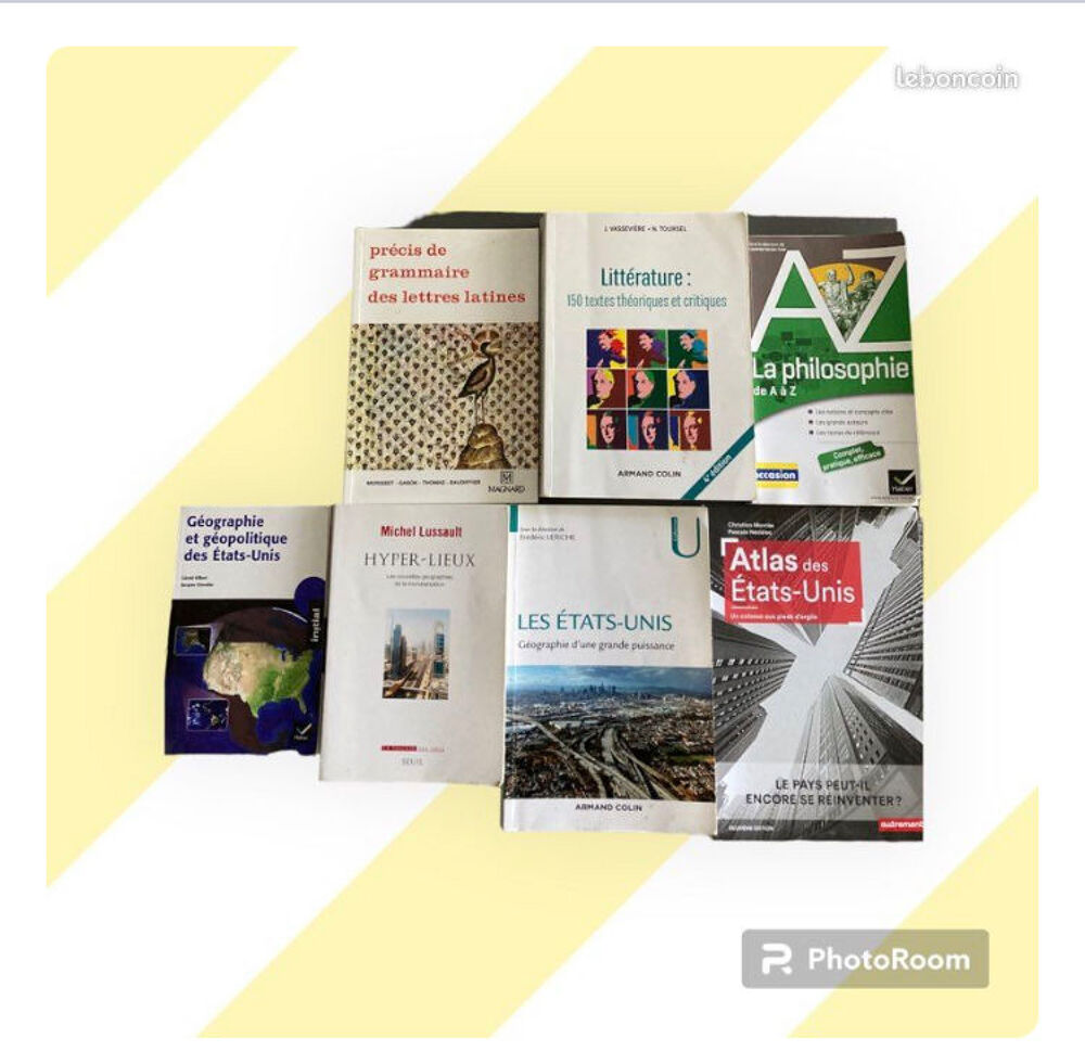Neuf Livres pour &eacute;tudiants 19 euros et 9 euros Livres et BD