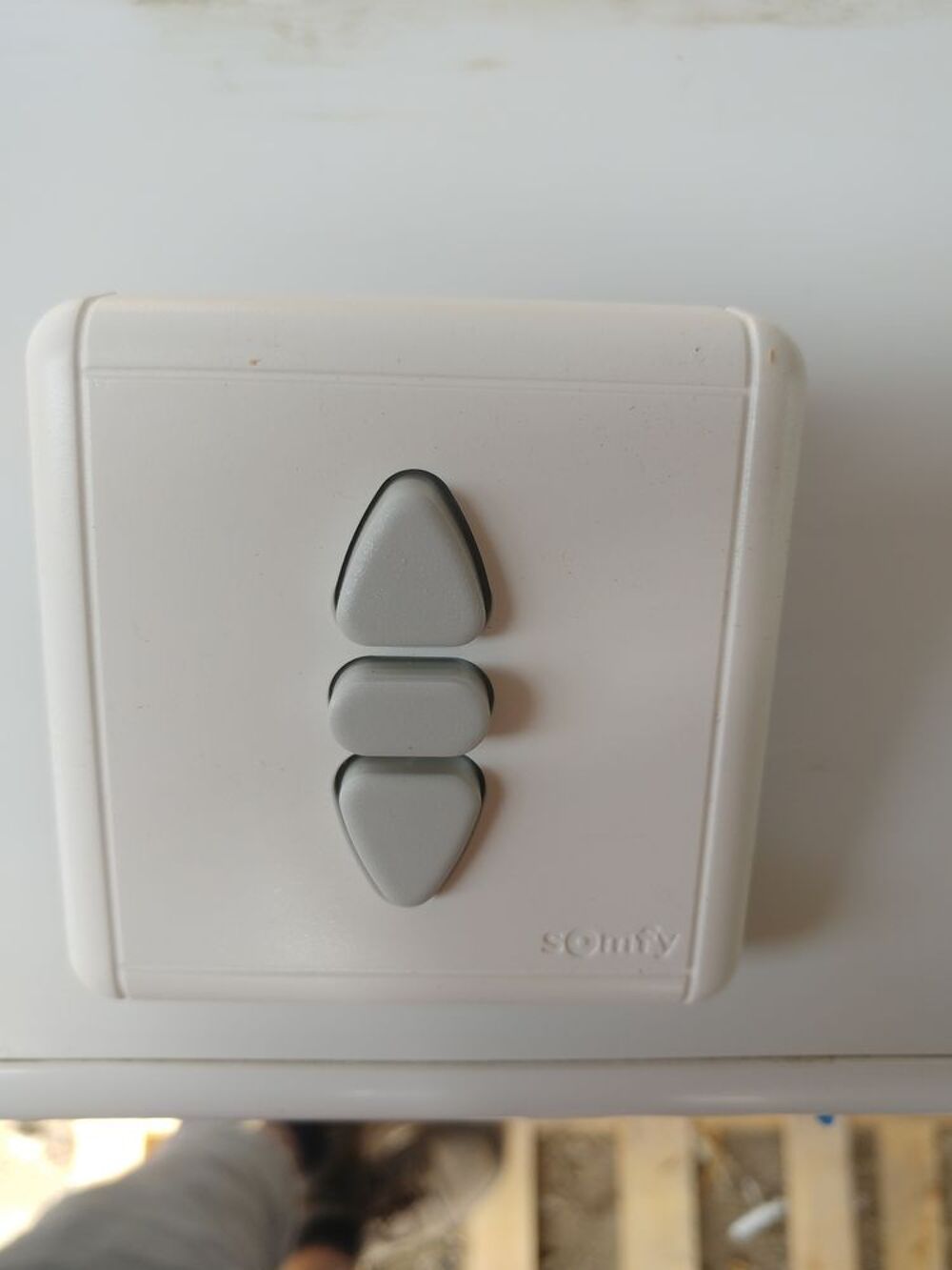3 Fen&ecirc;tres PVC blanc / Alu Gris 7016 + volet elect. Somfy Bricolage