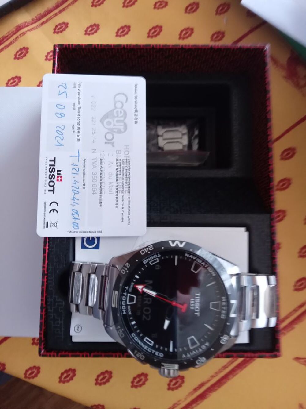 Tissot - T-Touch Solar Connect - T121.420-44.051.00 - Unisex Bijoux et montres