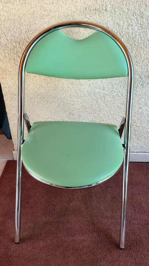 Lot de 6 chaises pliantes vinyle ALINEA TBE 150 Nantes (44)