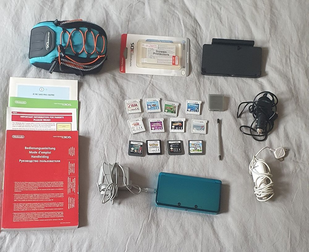 3DS 12 Jeux Accessoires Consoles et jeux vidos