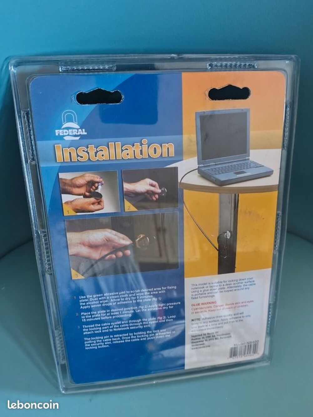 C&acirc;ble Antivol pour Pc Portable Matériel informatique