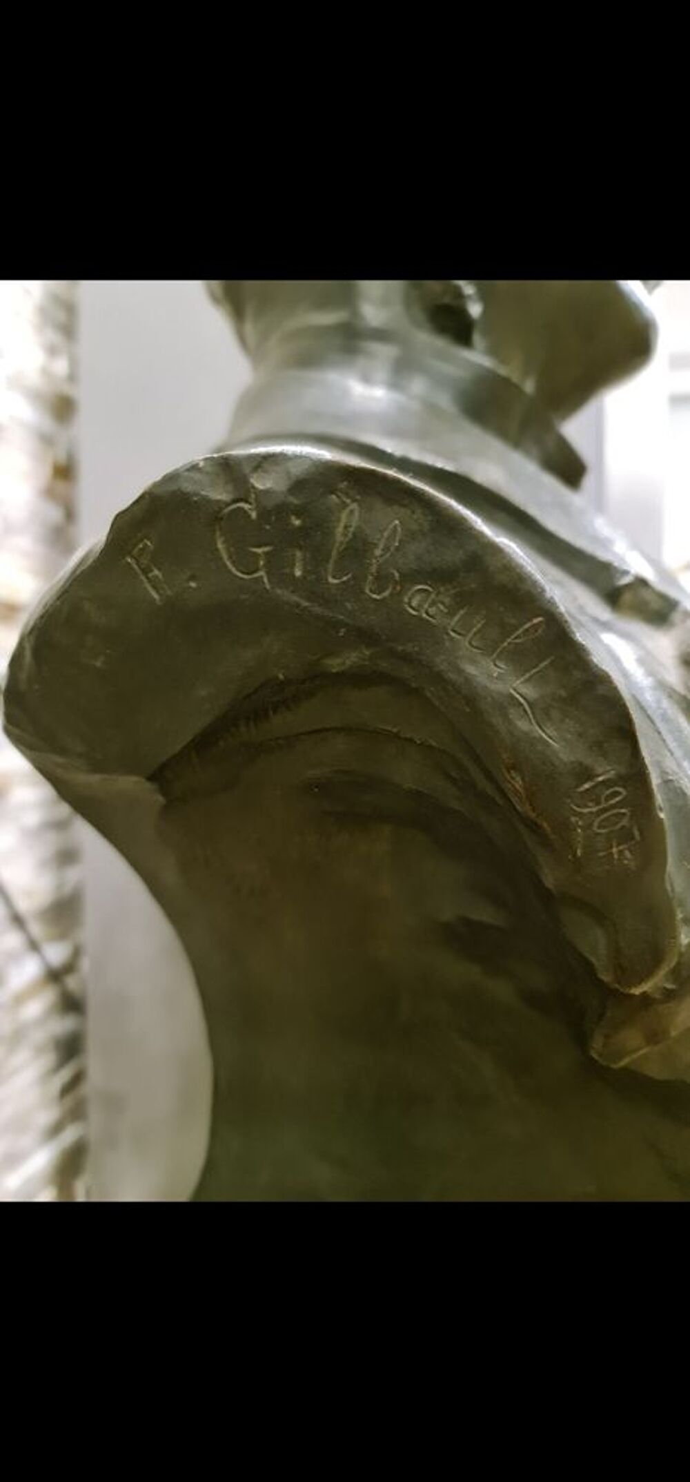 Bronze Ferdinand Gilbault Décoration