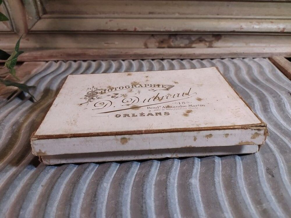 Ancienne Boite Photographie Cabinet Photographe Dubreuil 
