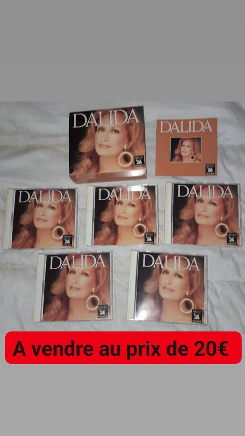 Coffret de DALIDA CD et vinyles
