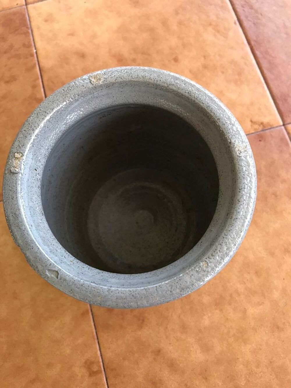 Petit Pot en gr&egrave;s Betschdorf Jardin