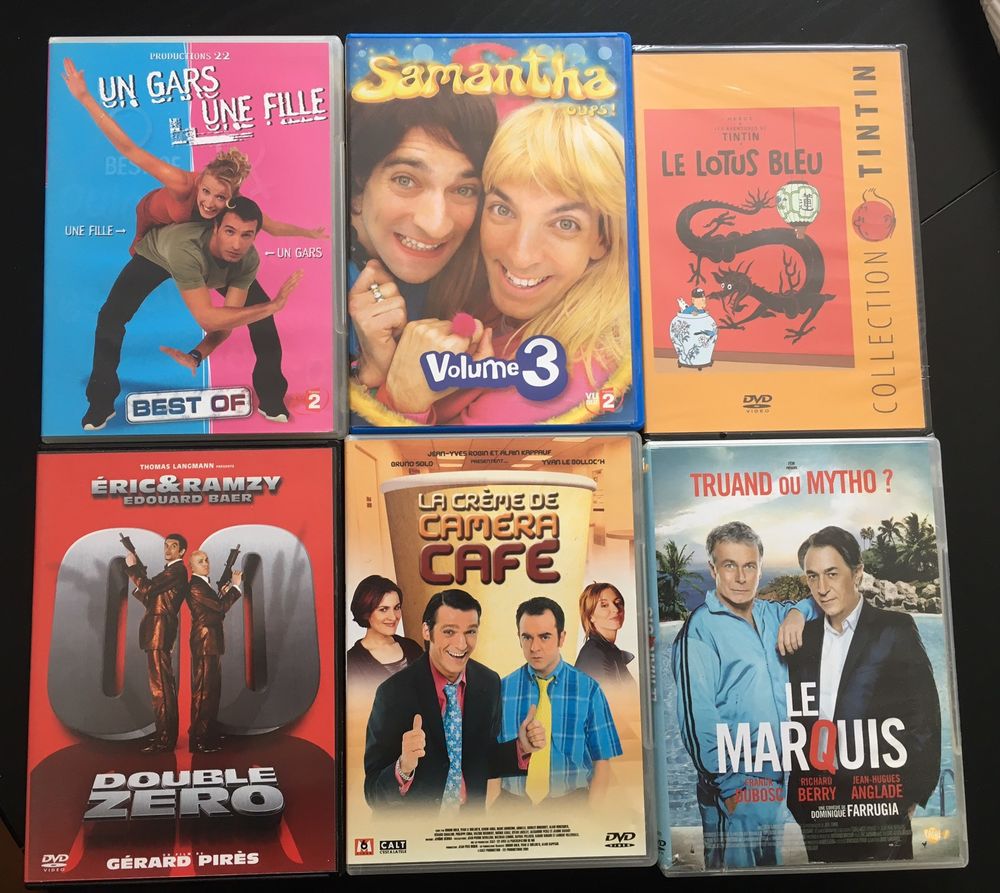 Lot 6 Dvd Com&eacute;die Jeunesse DVD et blu-ray