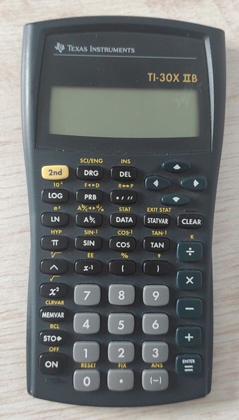 Calculatrice TEXAS INSTRUMENTS TI-30X-IIB 4 Metz (57)