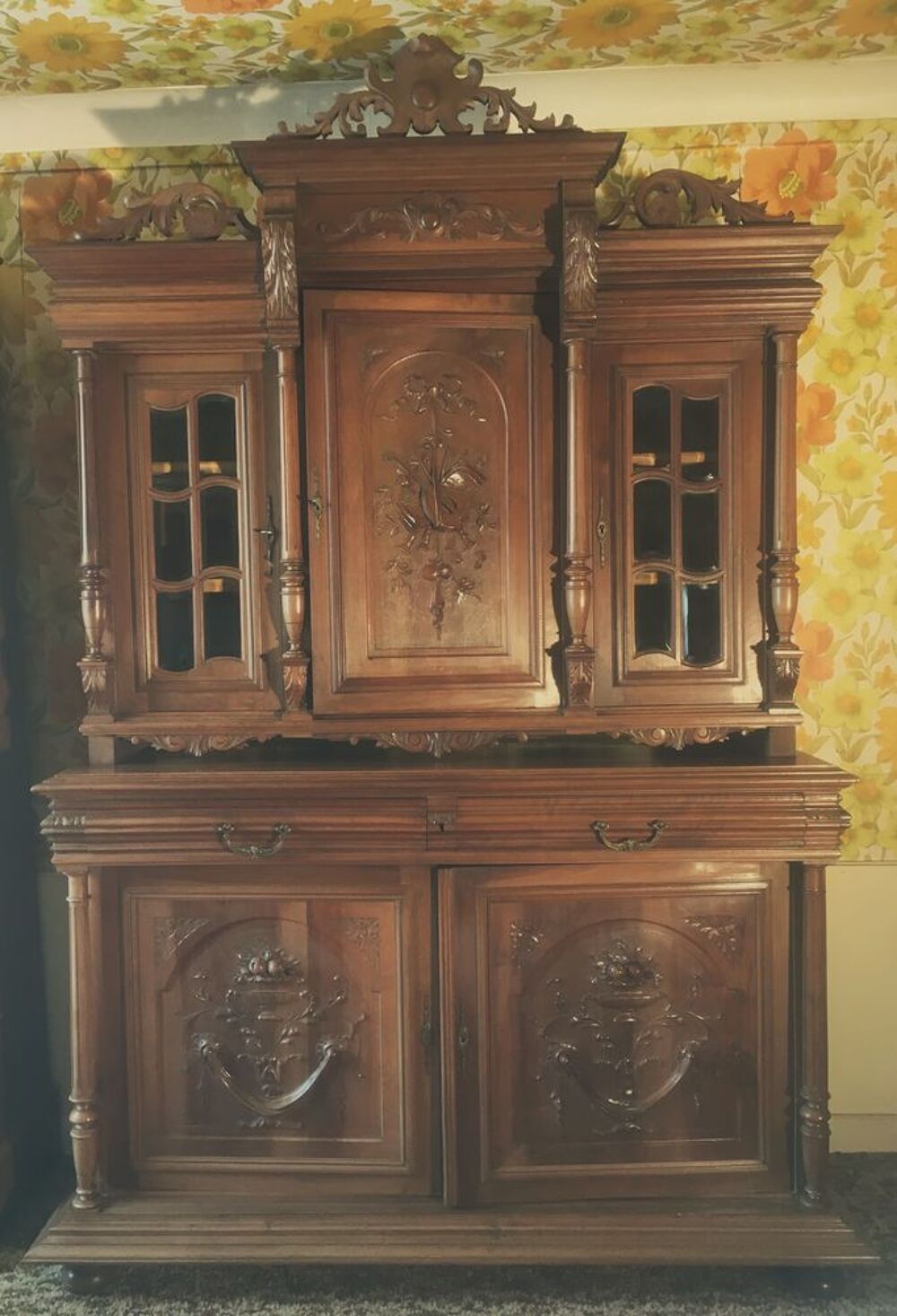 SALLE A MANGER HENRI II en 8 &eacute;l&eacute;ments Meubles