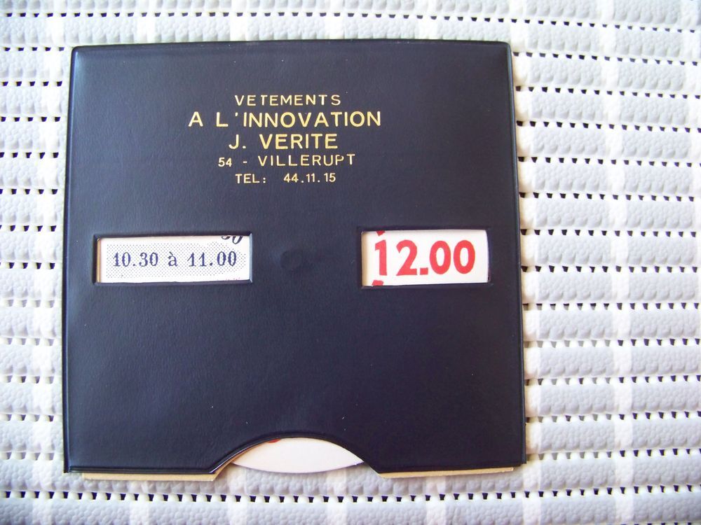 Anciens disques de stationnement	 