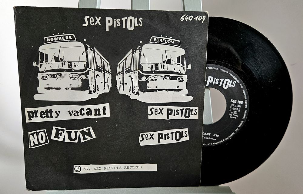 45T - Sex Pistols - Pretty Vacant CD et vinyles
