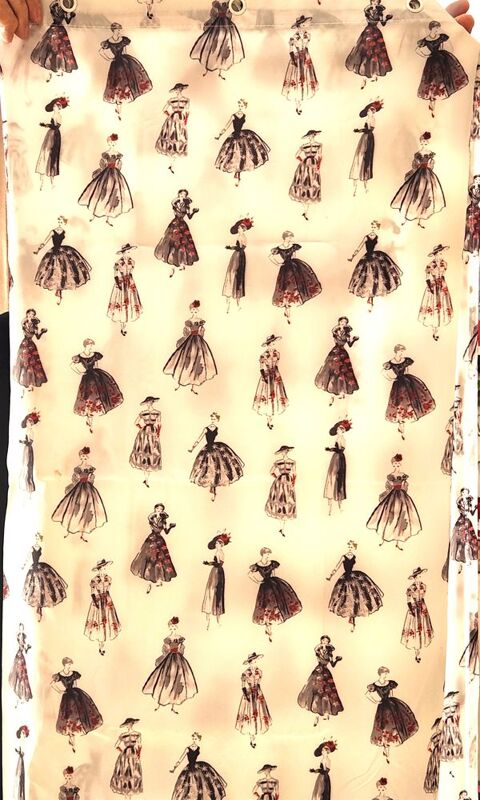 Rideau de douche avec jolies motifs 14 Marseille 13 (13)