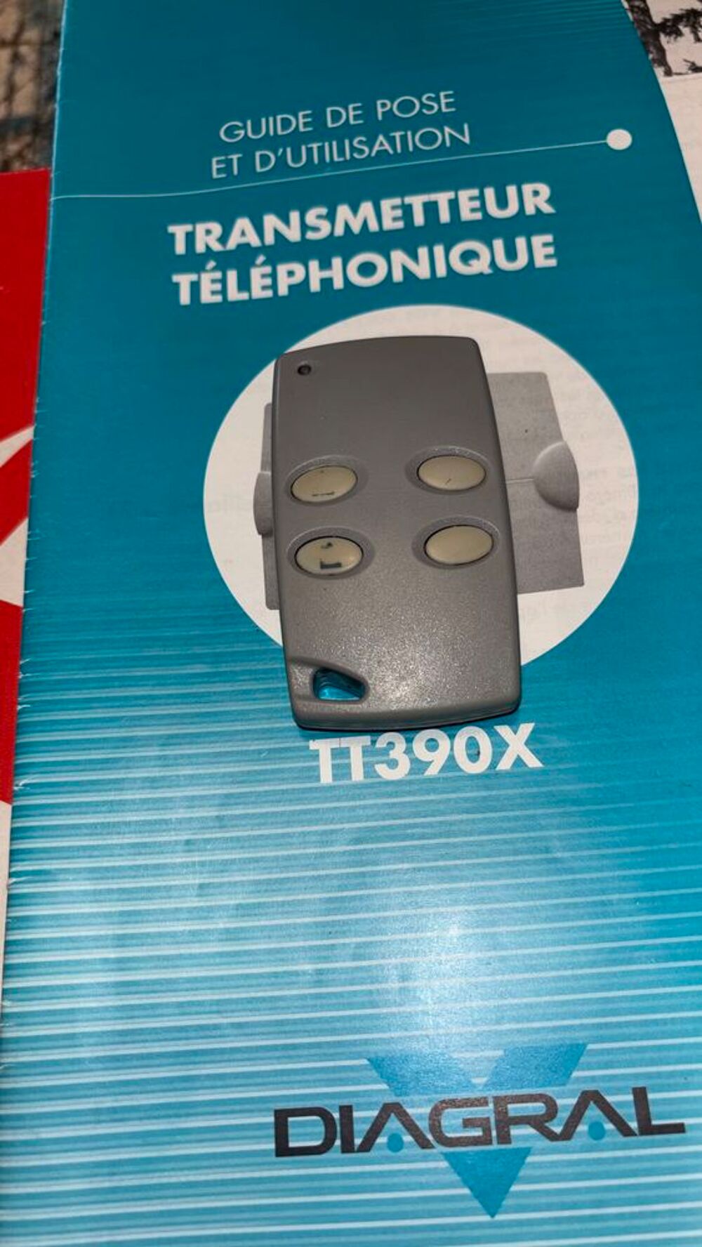 t&eacute;l&eacute;commande diagral PC311, PC305 Bricolage