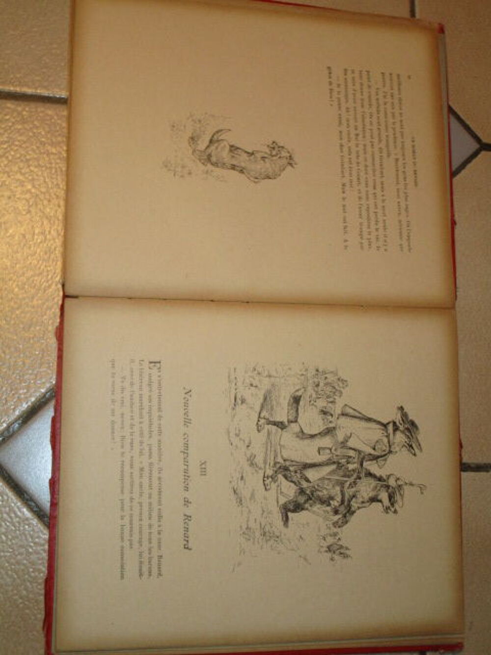 VIEUX LIVRE PRIX D ECOLE 1936 PARIS "ROMAN DE RENARD" 