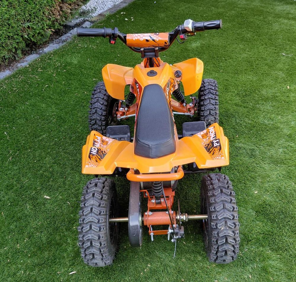 QUAD LMR &eacute;lectrique orange enfant 1000 W TBE Jeux / jouets