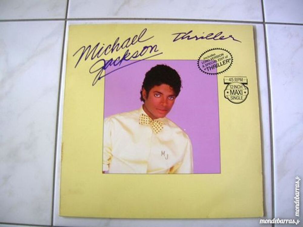 MAXI 45 TOURS MICHAEL JACKSON Thriller CD et vinyles