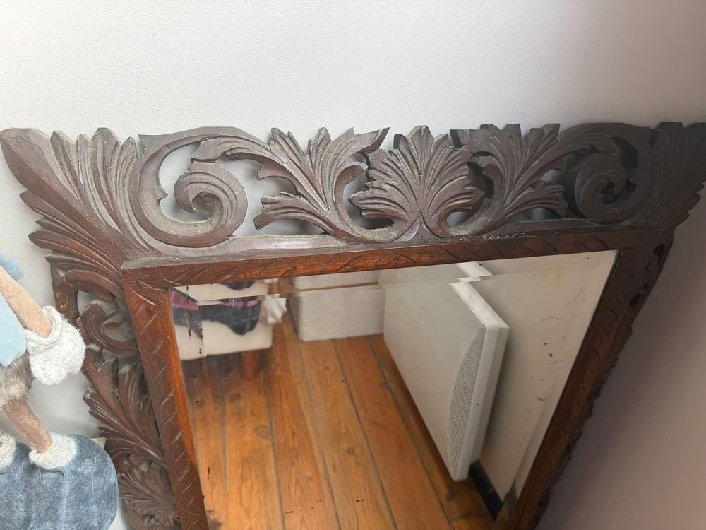 miroirs en bois &agrave; bords biseaut&eacute; Décoration