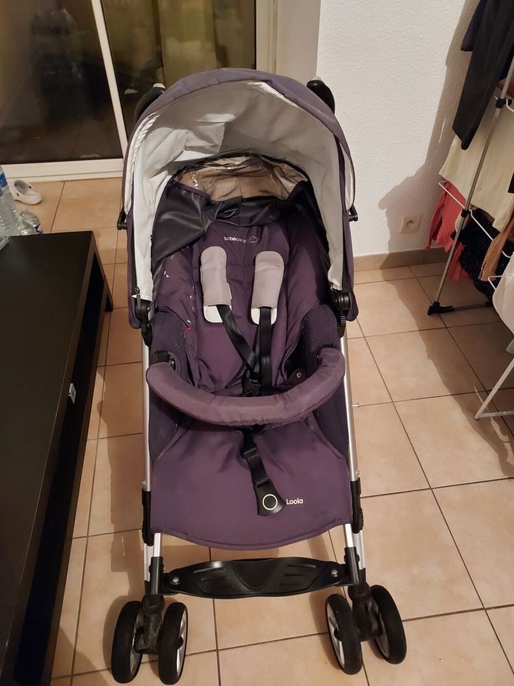Poussette trio avec si&egrave;ge auto Puériculture