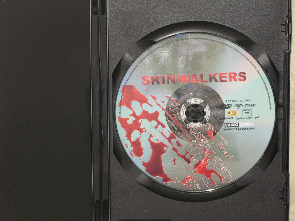 skin walkers DVD et blu-ray