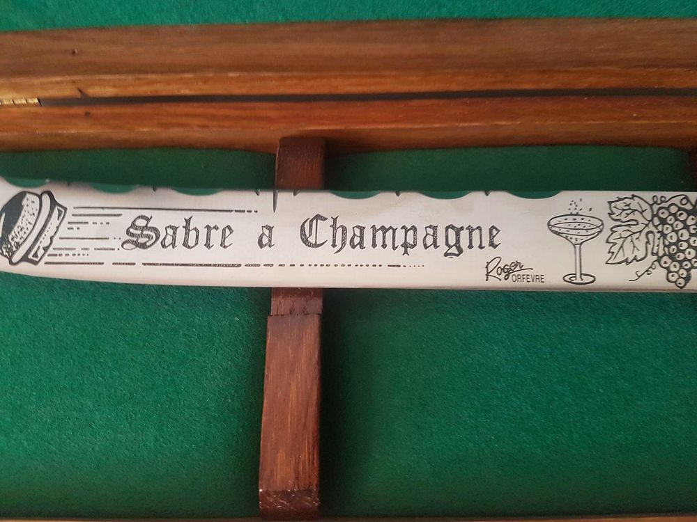 Sabre champagne Cuisine