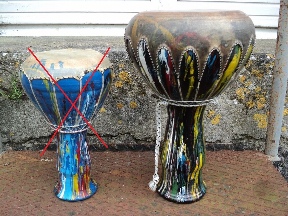 Percussion Derbouka Darbouka Djembe musique Instruments de musique