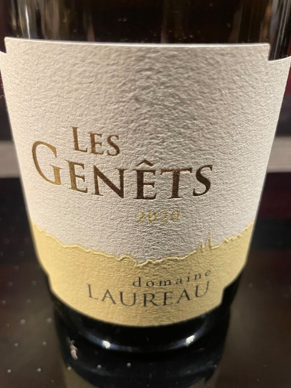 1 Bt SAVENNIERES 2020 Les Genets de Damien LAUREAU Cuisine