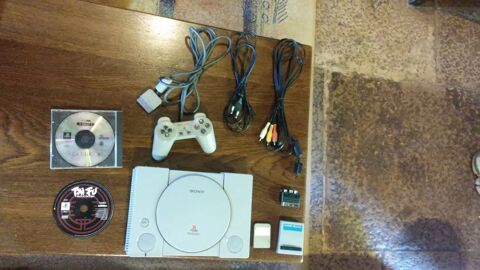 Console Sony PS1 + 2 jeux 25 Agey (21)