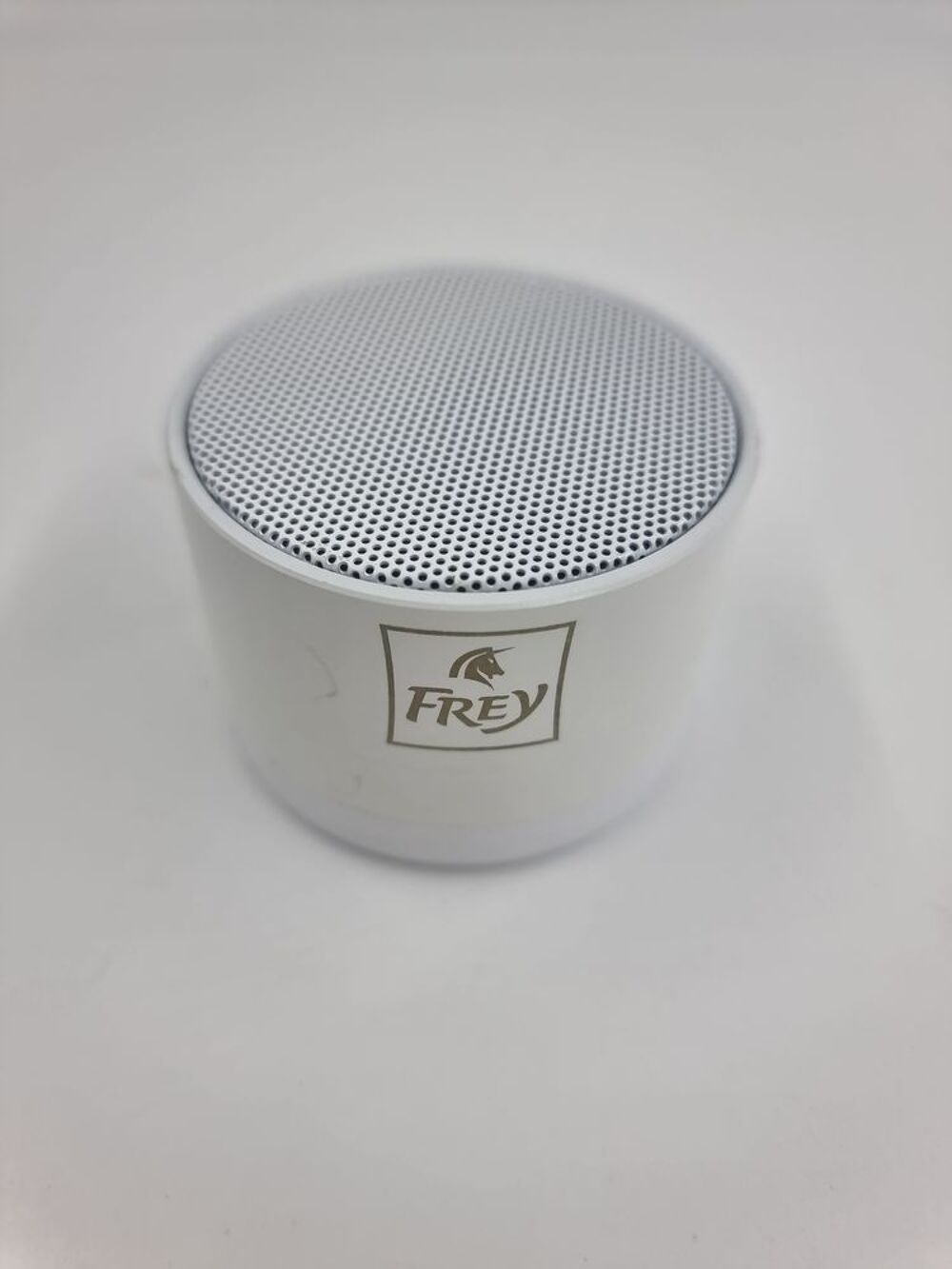 Petite enceinte connect&eacute;e Frey blanche Audio et hifi
