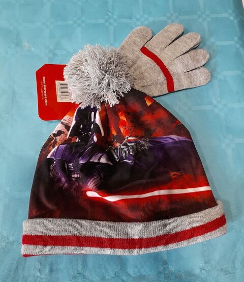 BONNET + GANTS ROUGE ET GRIS STAR WARS (DISNEY) TAILLE 54
5 Bubry (56)