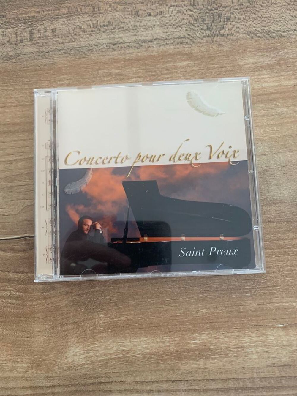 CD Saint - Preux " Concerto pour deux voix CD et vinyles