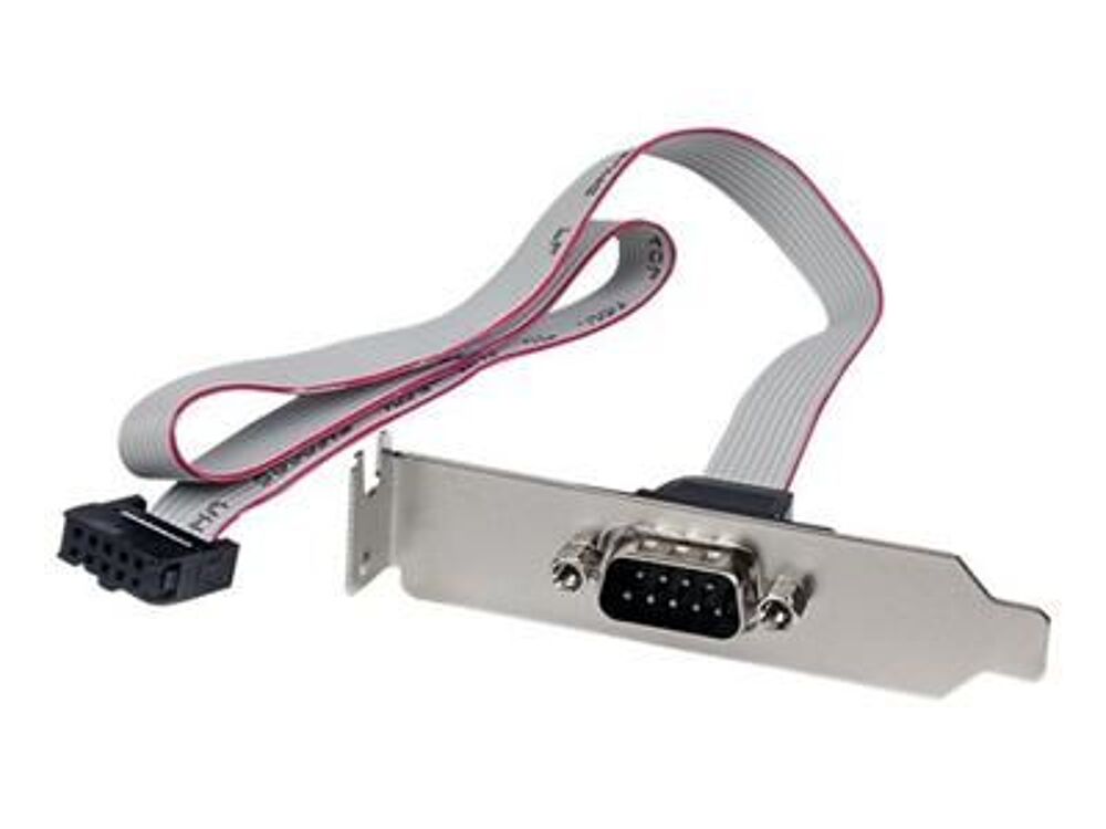 Equerre avec 1 port s&eacute;rie RS232 - DB9 vers HE-10, Matériel informatique