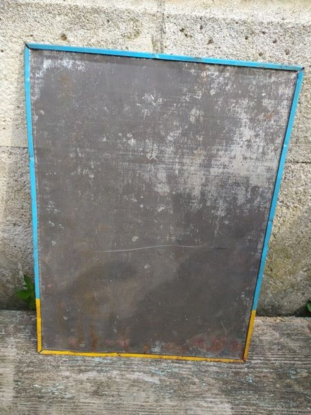 Ancienne Plaque T&ocirc;le Publicitaire Cake Rena Vintage 