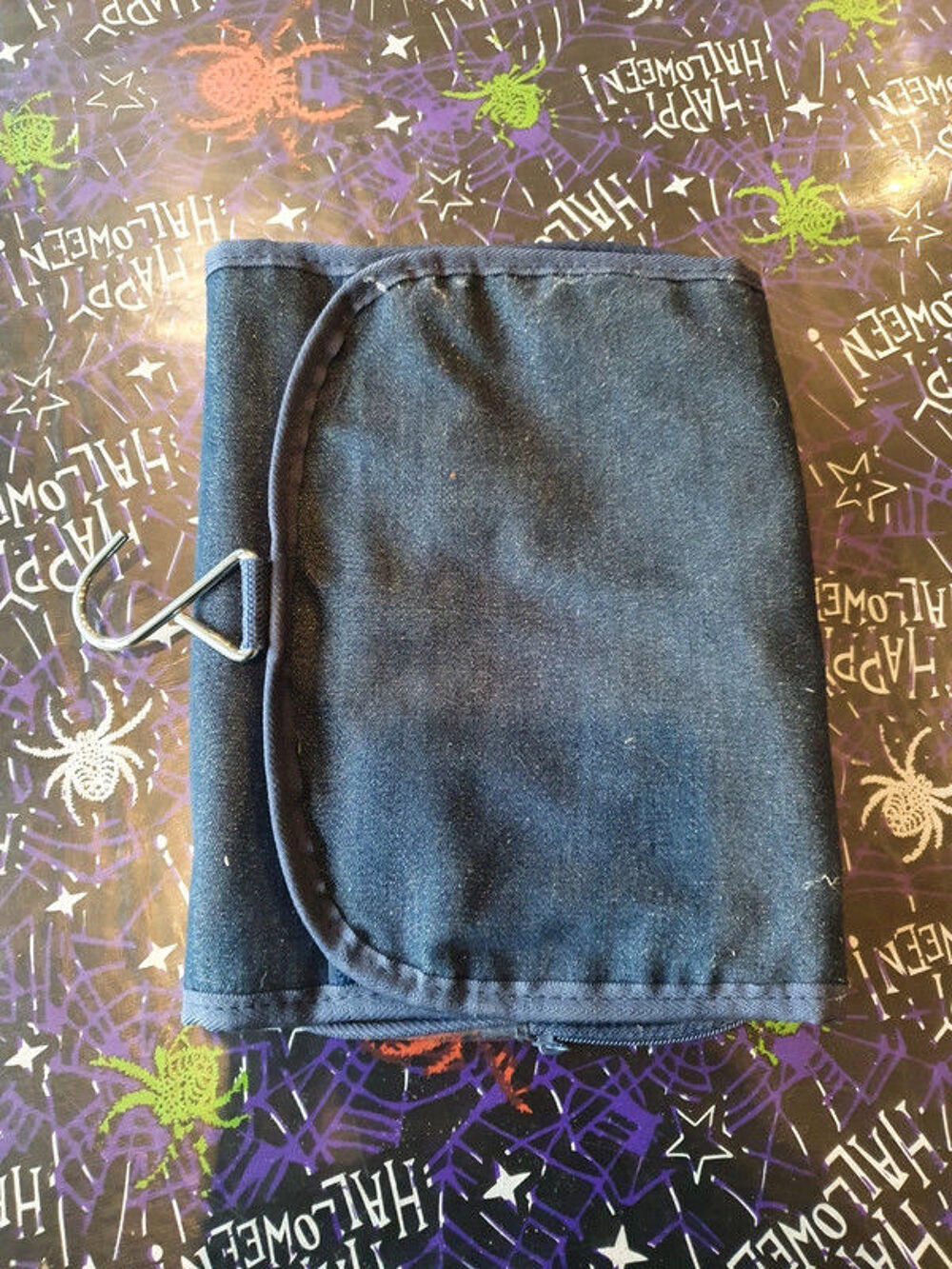 Trousse &agrave; suspendre - couleur jean Maroquinerie