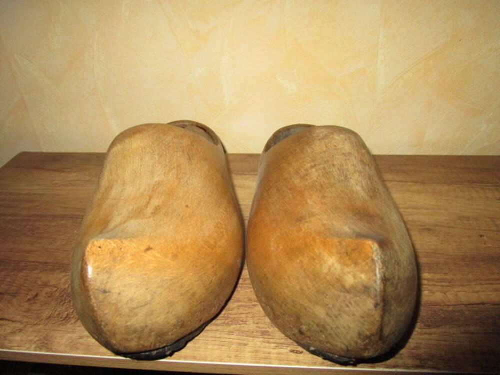 VIEUX SABOT BOIS Jardin