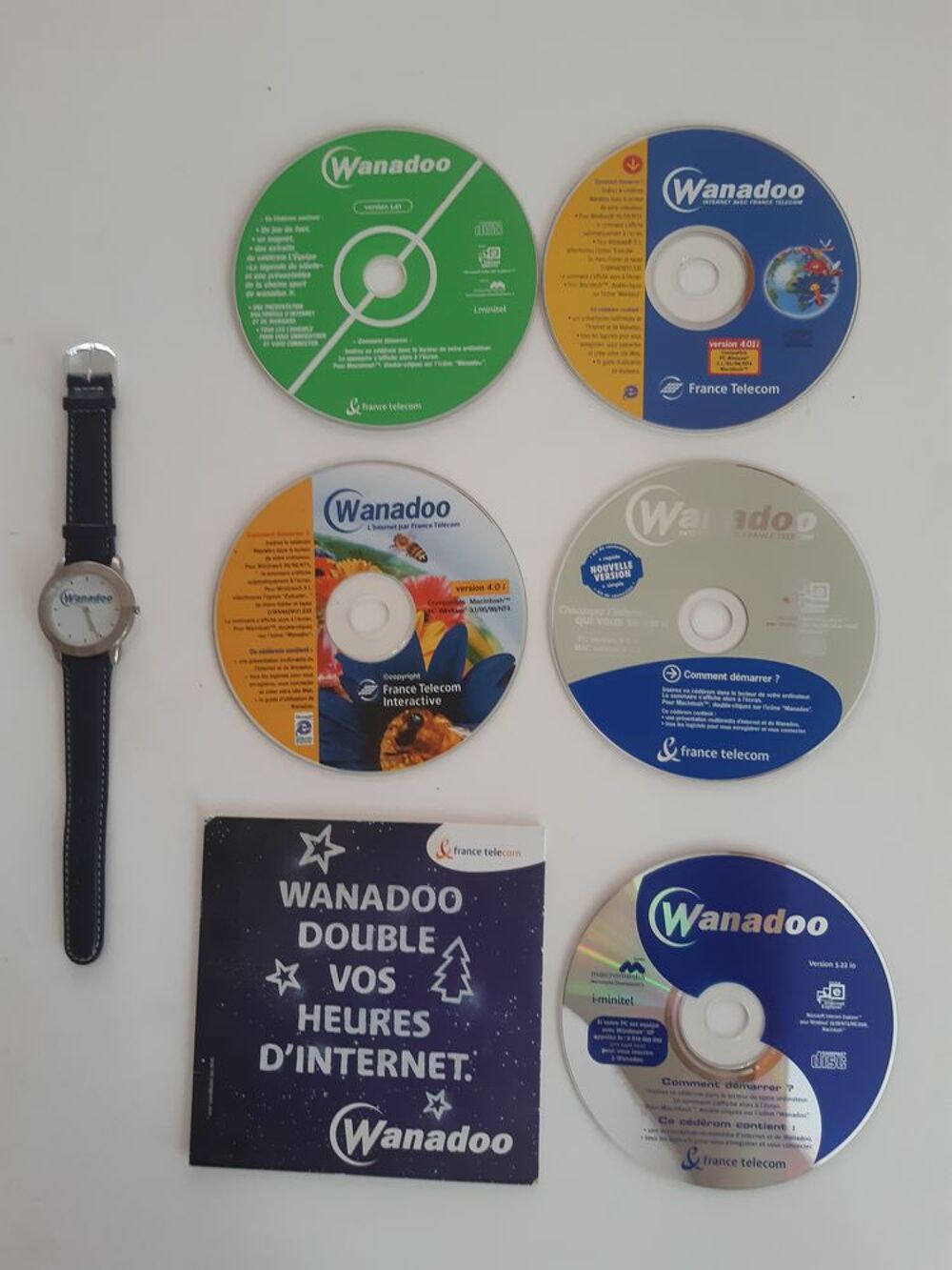 Montre+CD wanadoo Bijoux et montres