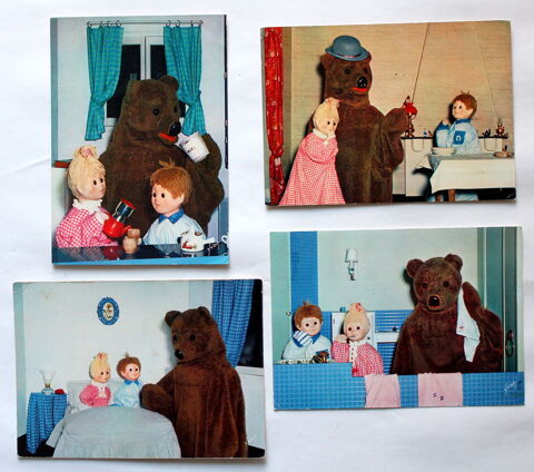 Cartes postales NOUNOURS Bonne Nuit les Petits ORTF 1967 20 Issy-les-Moulineaux (92)