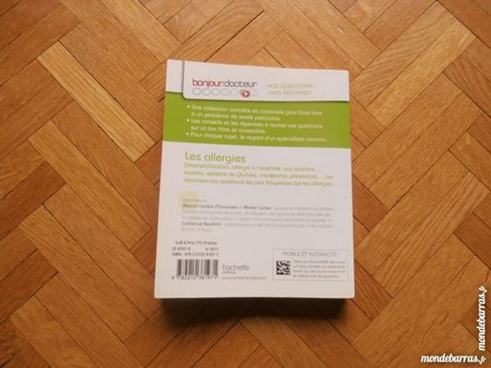 Les allergies (4) Livres et BD