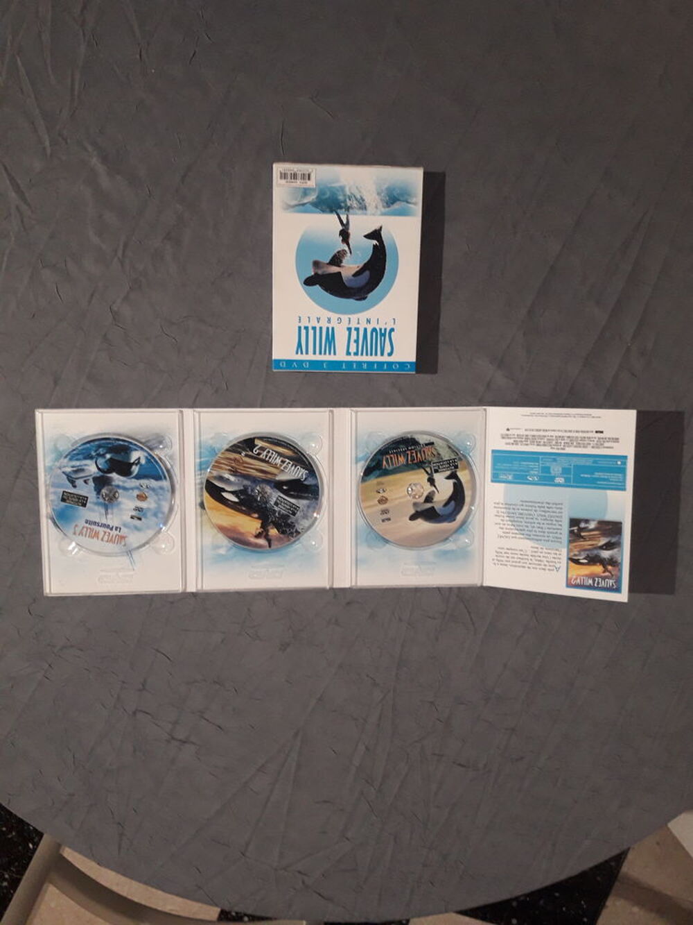 Coffret 3 Dvd "sauvez Willy 1, 2 &amp; 3 (la Poursuite)" DVD et blu-ray
