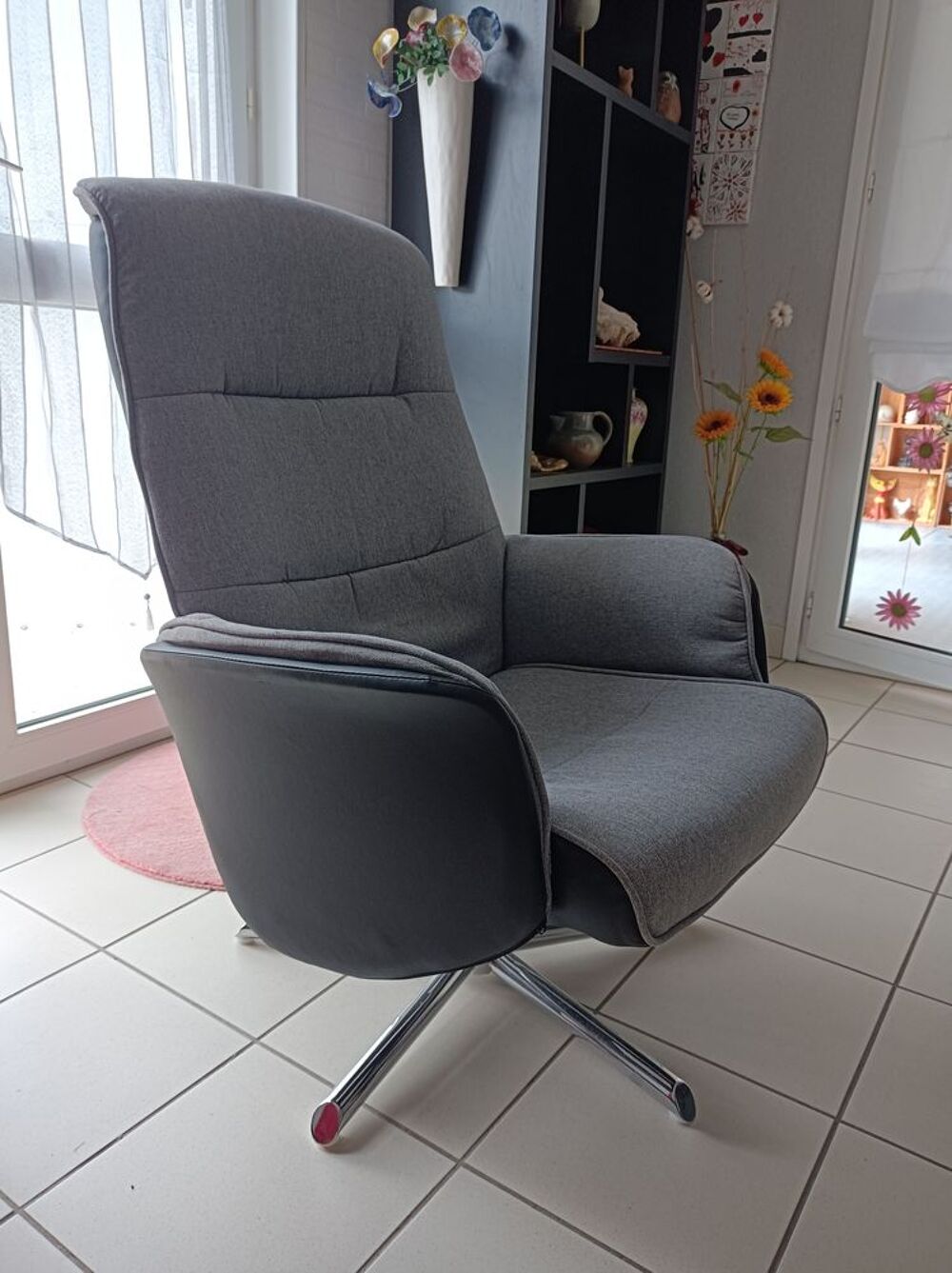fauteuil relax avec repose pied Meubles