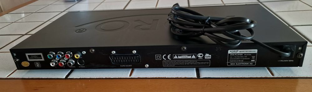 Lecteur DVD XORO HSD 2200 Photos/Video/TV