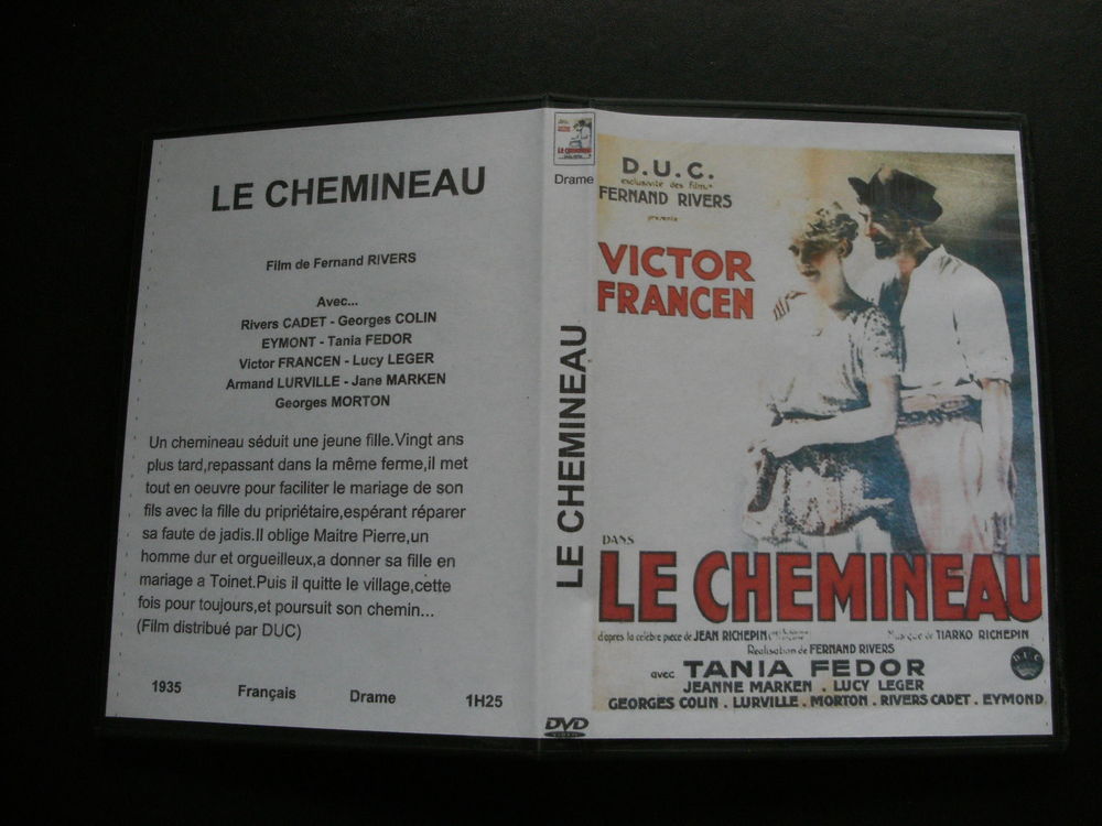 Rare film : " Le chemineau " DVD et blu-ray
