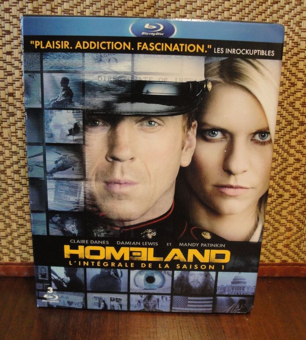 Coffret Homeland saison 1 (2 blu-ray) DVD et blu-ray