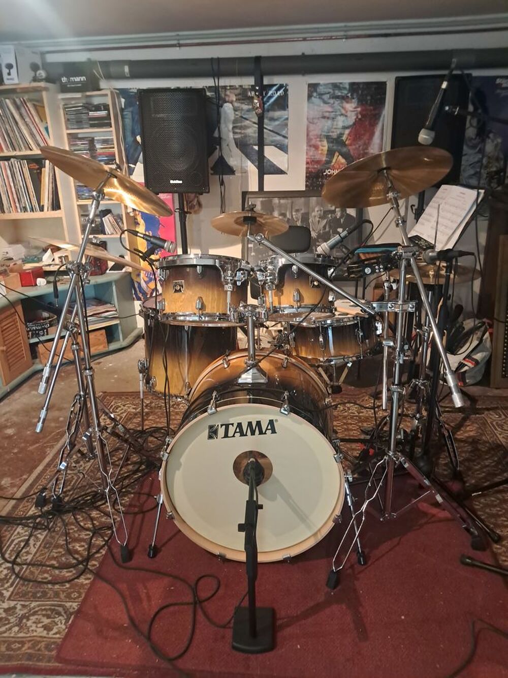 ensemble batterie acoustique tama neuve superstar complete Instruments de musique