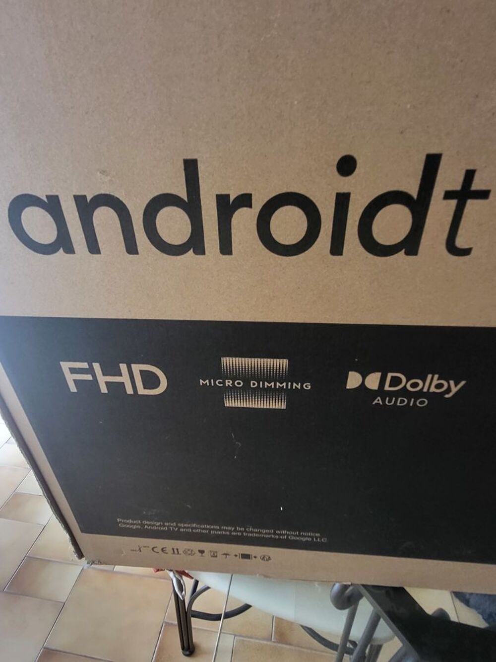 t&eacute;l&eacute;vision neuve Android Photos/Video/TV