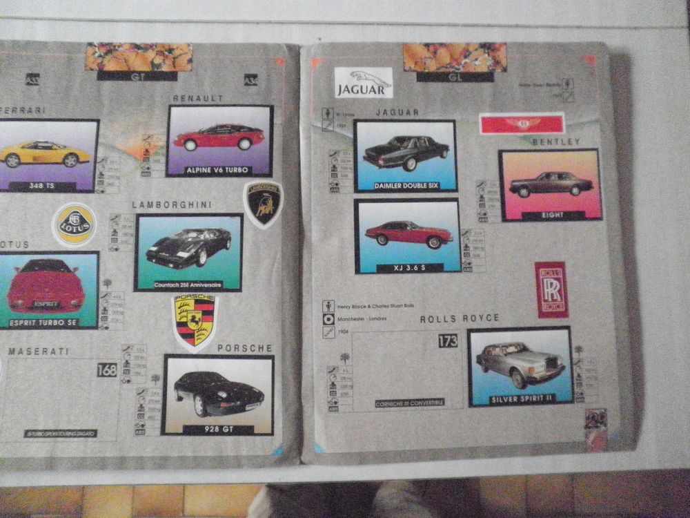 album PANINI AUTO 