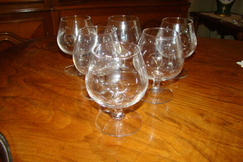 6 verres anciens à cognac Napoléon 20 Gargenville (78)