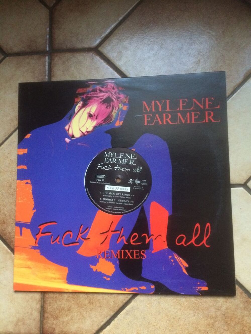 Vinyle maxi 33 tours Myl&egrave;ne Farmer CD et vinyles
