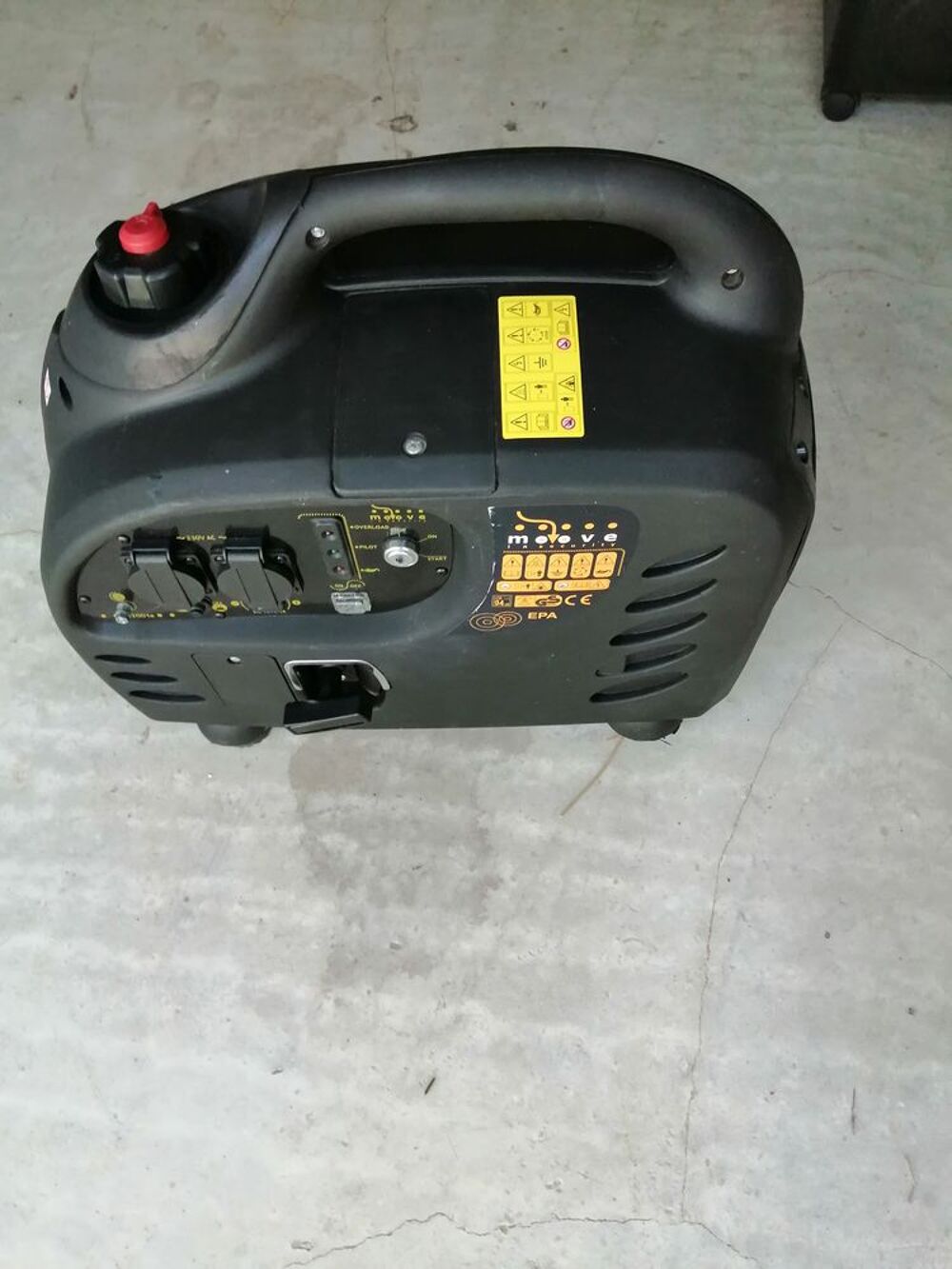 Groupe &eacute;lectrog&egrave;ne 2000W MOOVE R&eacute;f GE2000i neuf Bricolage