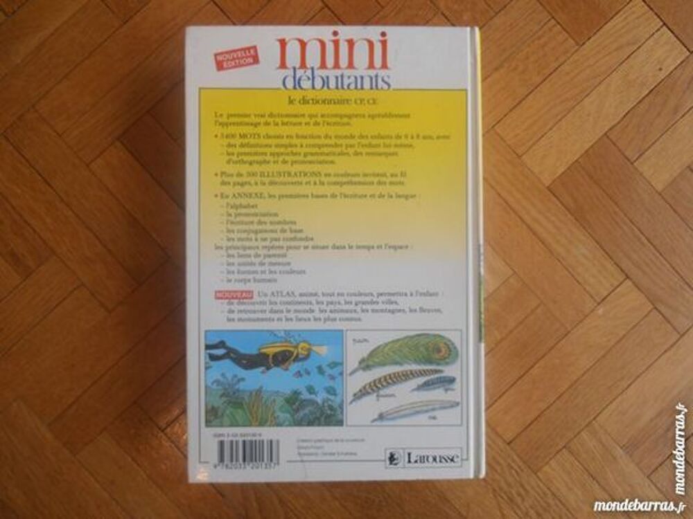 Dictionnaire Larousse Mini d&eacute;butants (4) Livres et BD