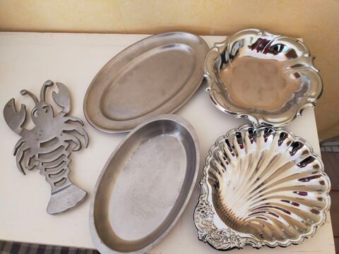 le lot 4 plat inox et un dessous plat 15 Brtigny-sur-Orge (91)